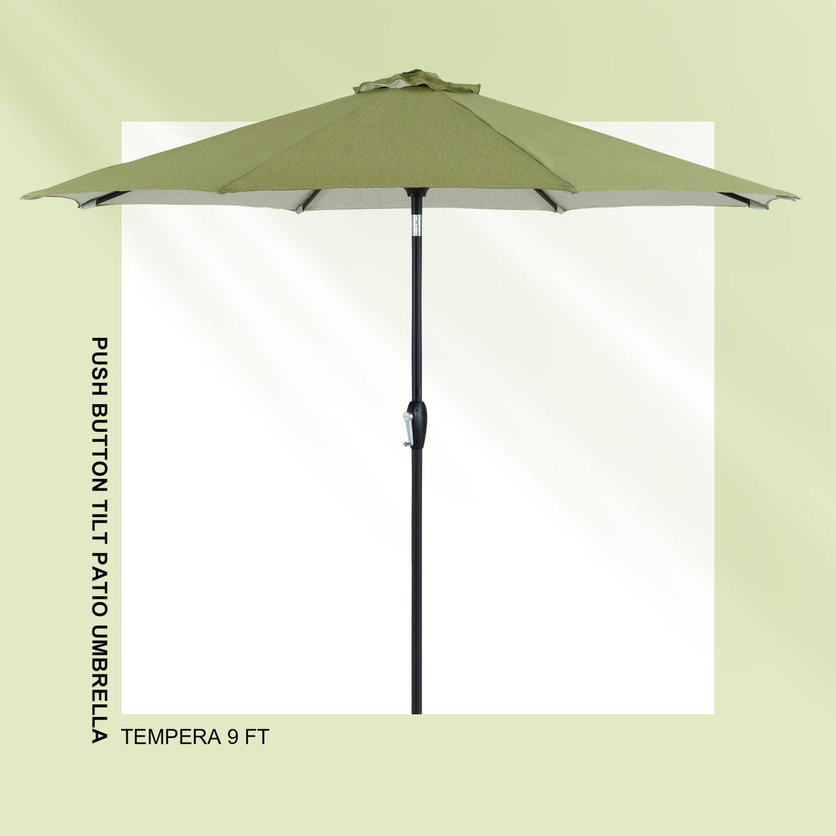 faux grass patio umbrella Tempera 9Ft Push Button Tilt Flora Patio Umbrella Grass – Tempera Patio