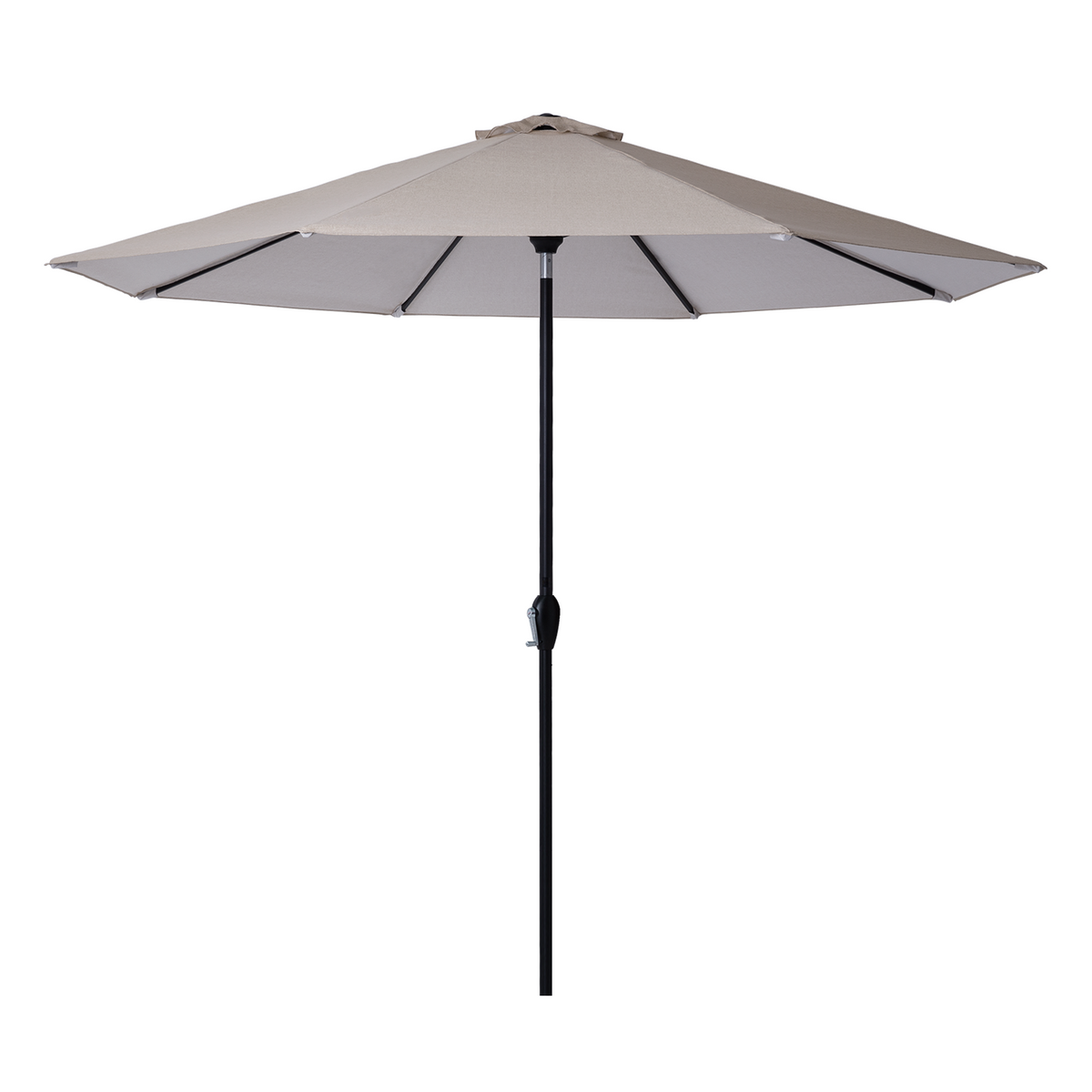 Tempera 10Ft Auto Tilt Flora Patio Umbrella Khaki – Tempera Patio